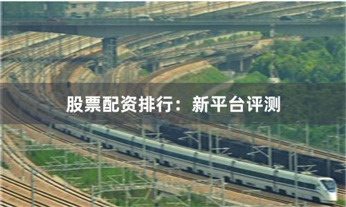 股票配资排行：新平台评测